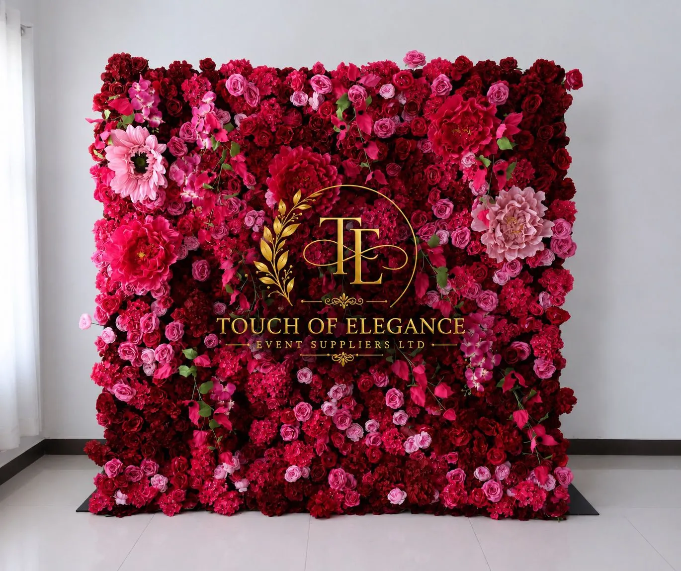 Flower Wall Installation